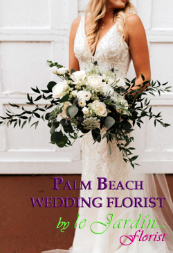 Bridal Bouquet by Palm Beach Wedding Florist / Le Jardin Florist